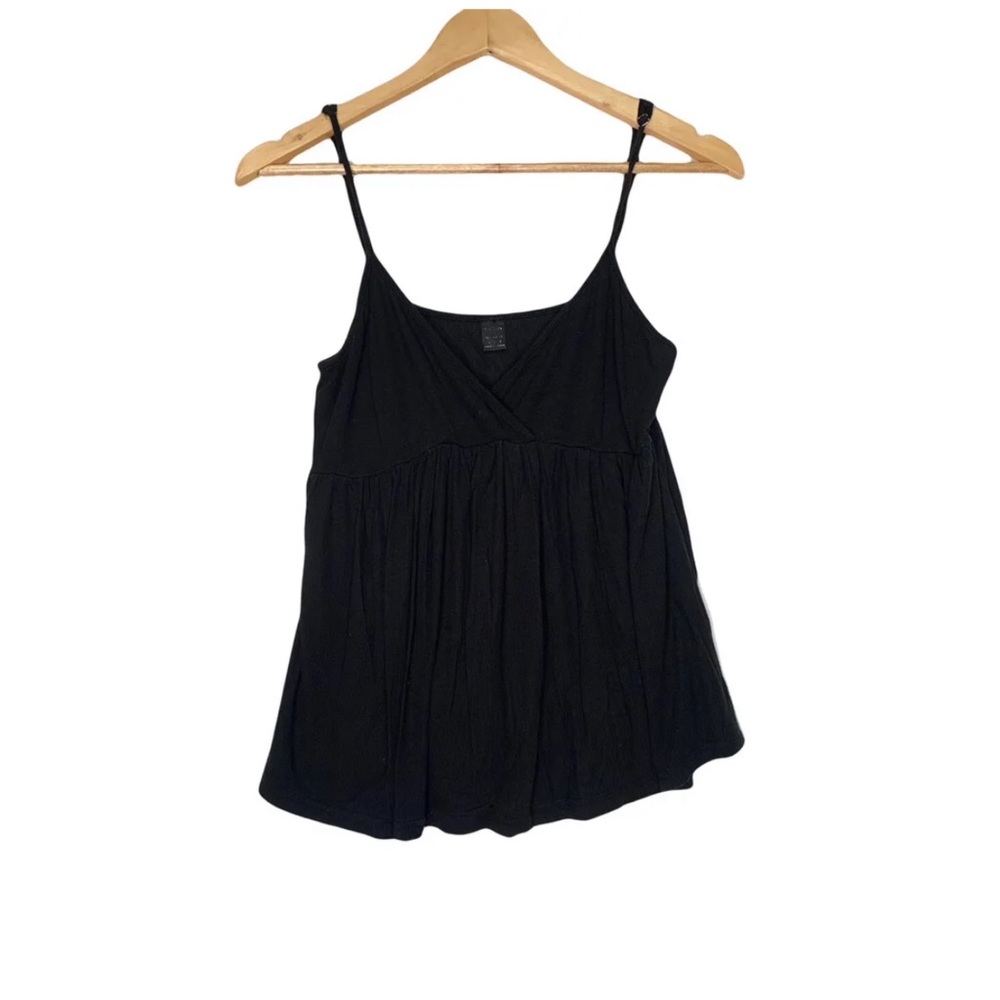 SHEIN Tank Top Women Small S 4 Black Sleeveless Adjustable Spaghetti Strap